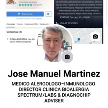 Jose Manuel Martinez Martinez, Inmunólogo Alergólogo Concepción