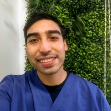 Víctor Arriagada Arias, Nutricionista Chillán
