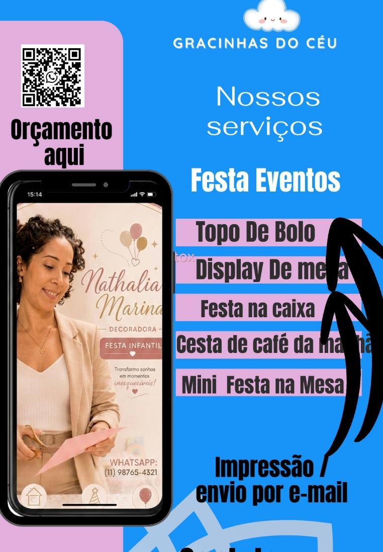 Gracinhas do céu / Papelaria Afetiva