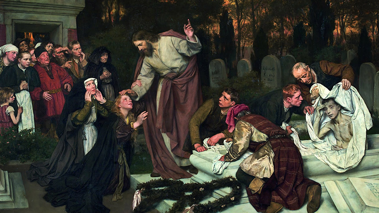 Os três mortos que Jesus ressuscitou Os três mortos que Jesus ressuscitou