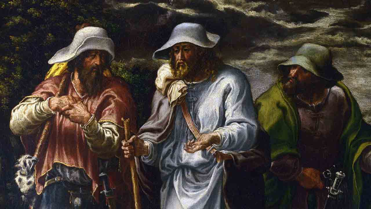 Os discípulos e Emaús