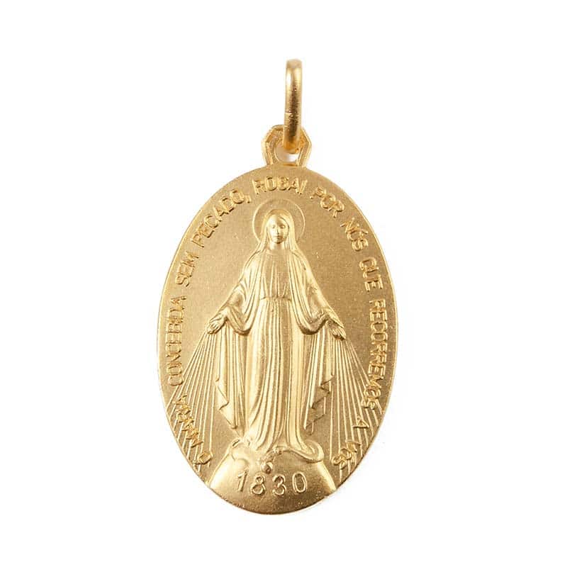MEDALHA NOSSA SENHORA DAS GRAÇAS P Dra. Filó