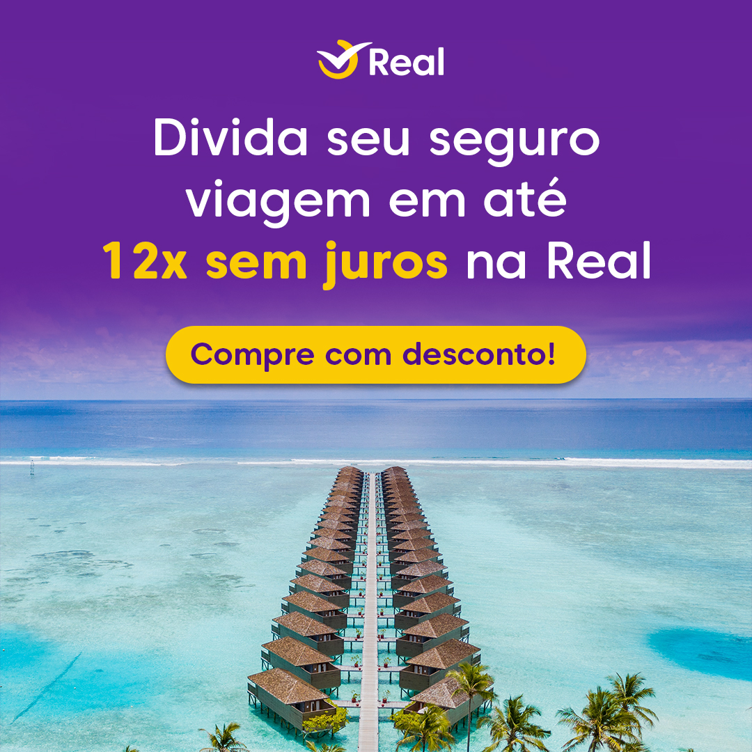 Seguro Viagem 12x sem juros