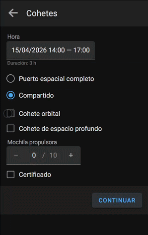 Campo dinámico y advertencia