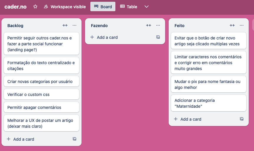 cader.no - atualização #2