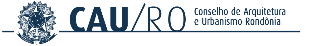 CONSELHO DE ARQUITETURA E URBANISMO DE RONDÔNIA