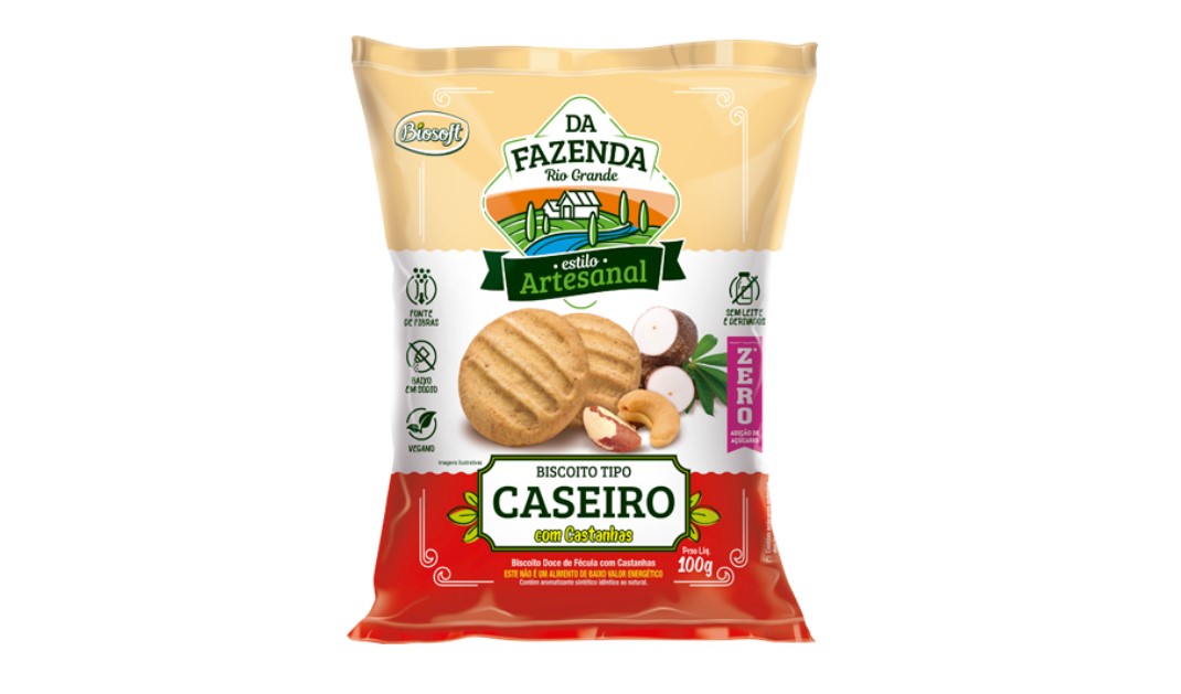 COOKIES GRANEL CASTANHAS C/ CHOCOLATE (Biosoft)