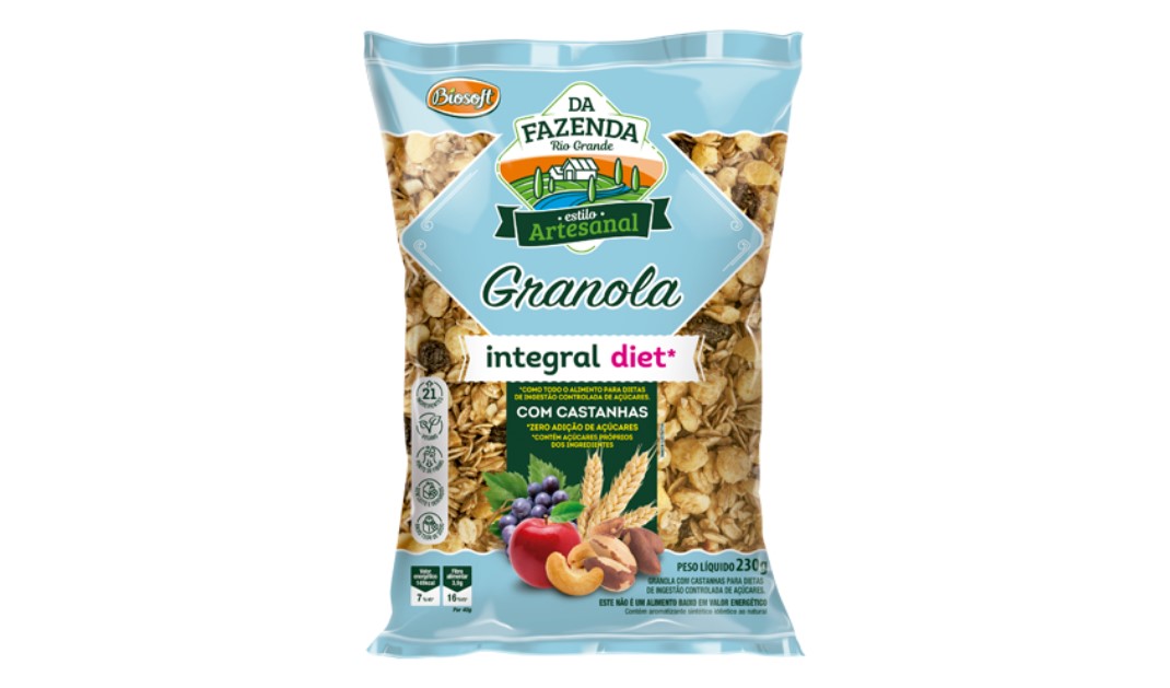 GRANOLA BIOSOFT COM CASTANHAS DIET 10X1Kg