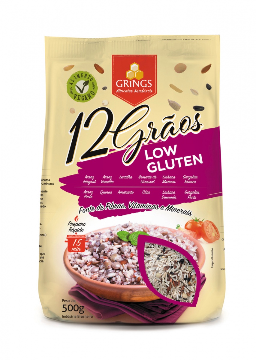 ARROZ 12 GRÃOS SELEÇÃO ESPECIAL 500g  GRINGS 