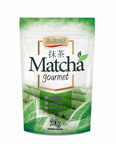 MATCHA GOURMET 30g (cha verde soluvel) GRINGS