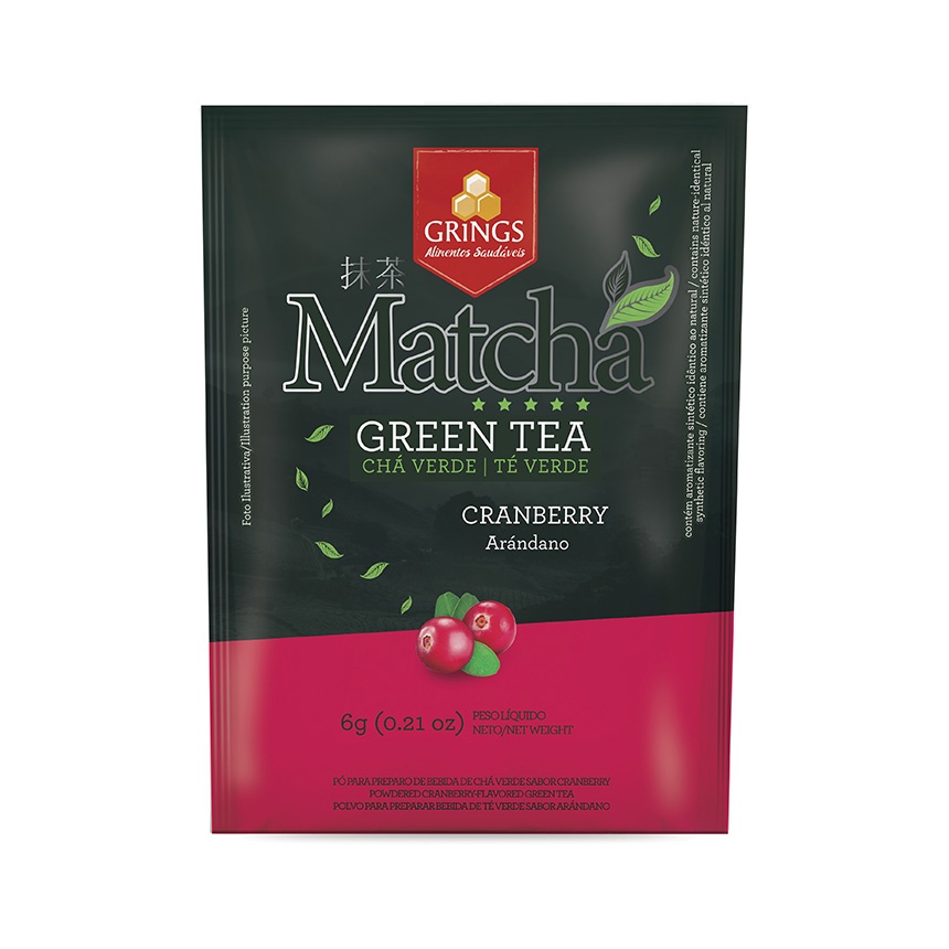 MATCHA DETOX DE CRAMBERRY 6g