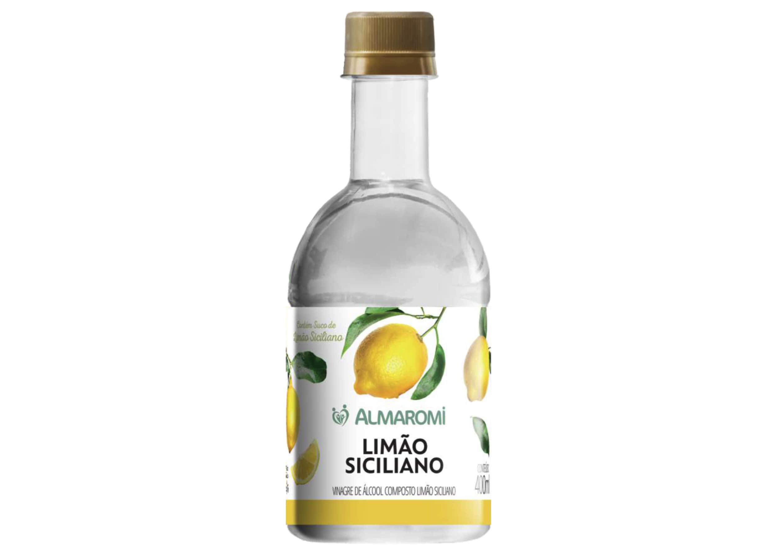 VINAGRE DE ALCOOL COMPOSTO EXT LIMÃO SICILIANO 400ML