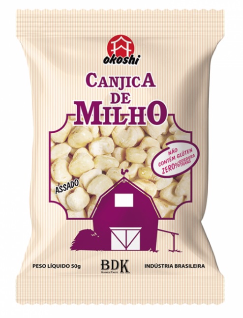 PIPOCA CANJICA C/ ACUCAR ORGANICO 50g