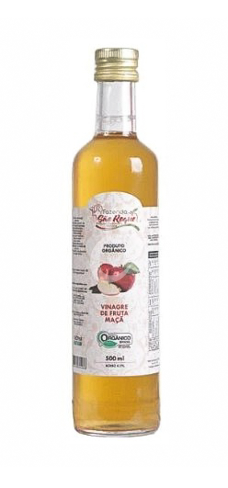 VINAGRE DE MAÇA SÃO ROQUE ORGANICO 500ml