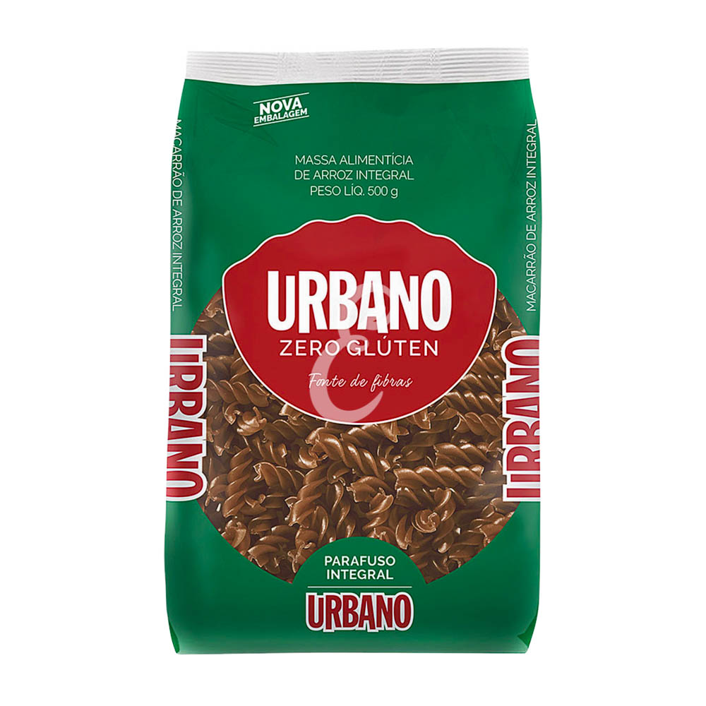 MACARRÃO ARROZ PARAFUSO INTEGRAL URBANO