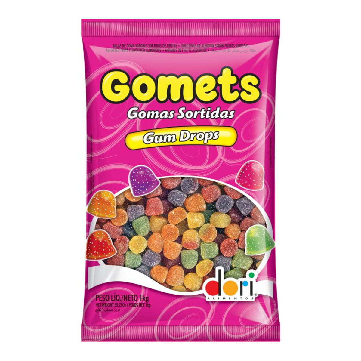BALAS GOMA GOMETS SINO