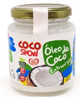 OLEO DE COCO 200ML EXTRA VIRGEM SHOW (copra)