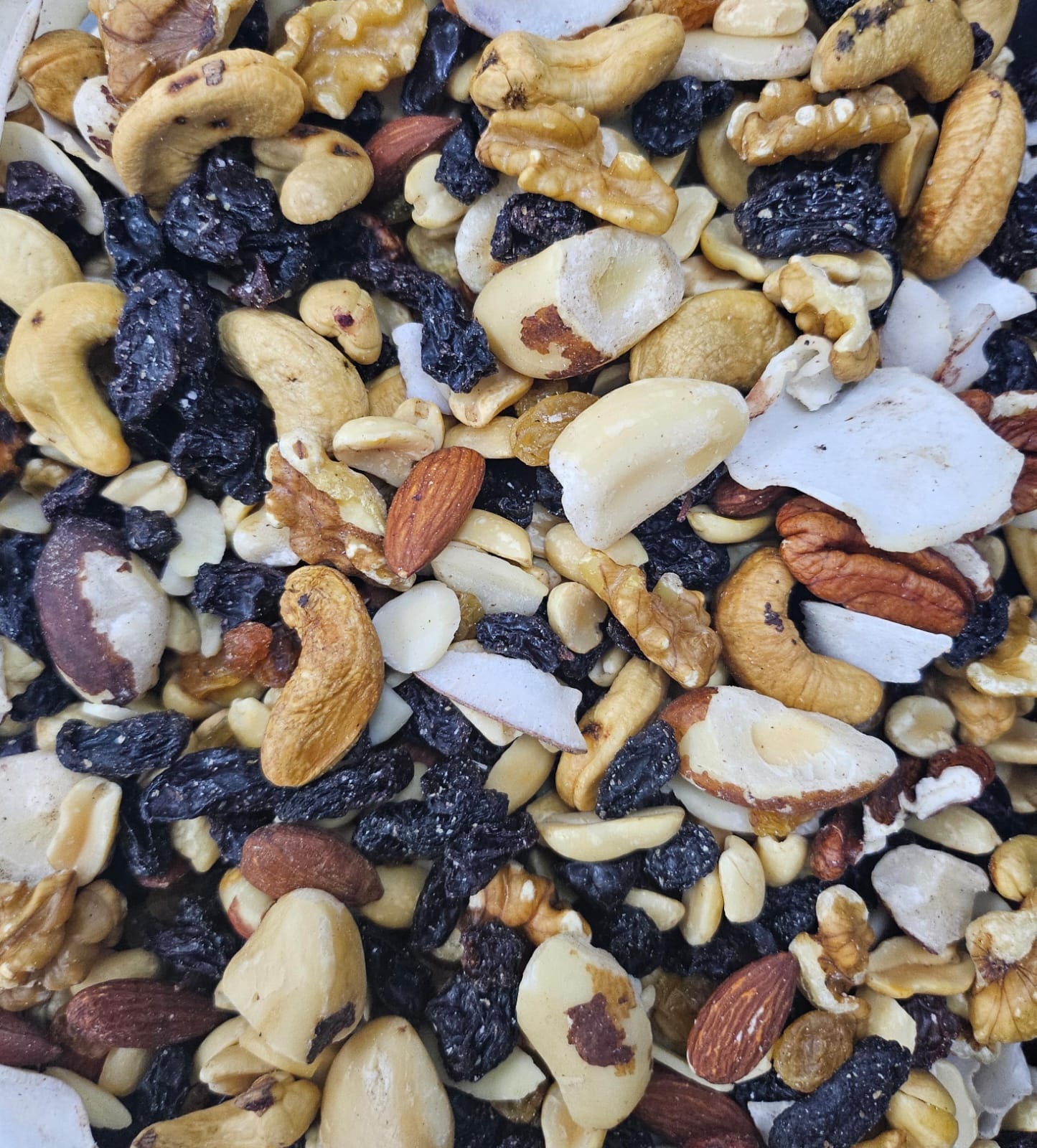 MIX CASTANHA (caju.para,amendoas,nozes,uva passa,chips de coco,pecan) atacado Elmar