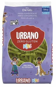 MACARRÃO ARROZ COM ESPINAFRE MINI PENNE URBANO 500g