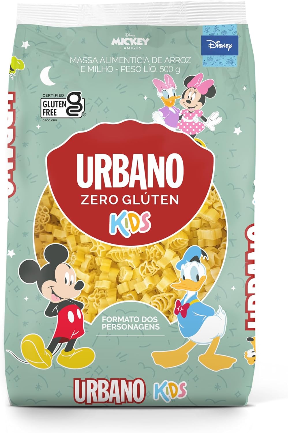 MACARRÃO ARROZ PERSONAGENS URBANO 500g