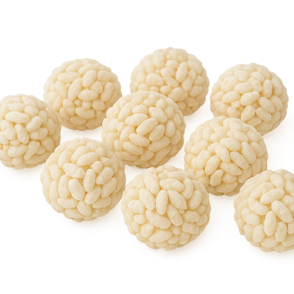 SNACK BISCOITO ARROZ BALL C/MEL