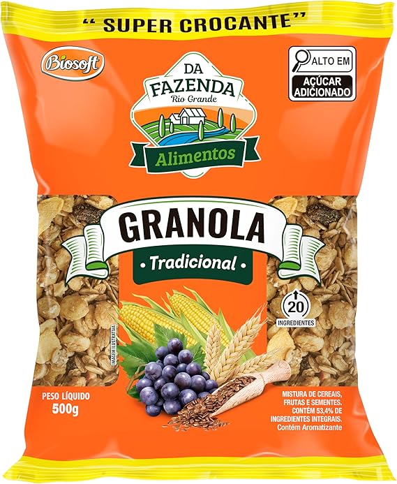 GRANOLA BIOSOFT TRADICIONAL CROCANTE 500g