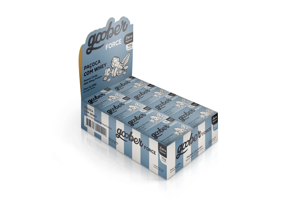 PAÇOCA ZERO C/ WHEY GOOBER
