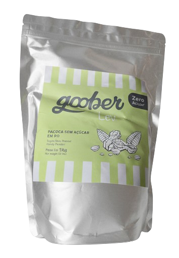 PAÇOCA ZERO EM PÓ GOOBER 1kg