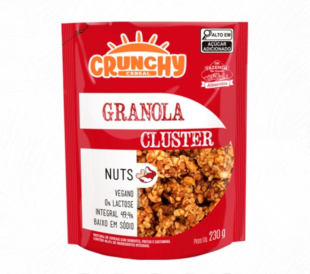 GRANOLA CLUSTER NUTS 230g (crunchy)