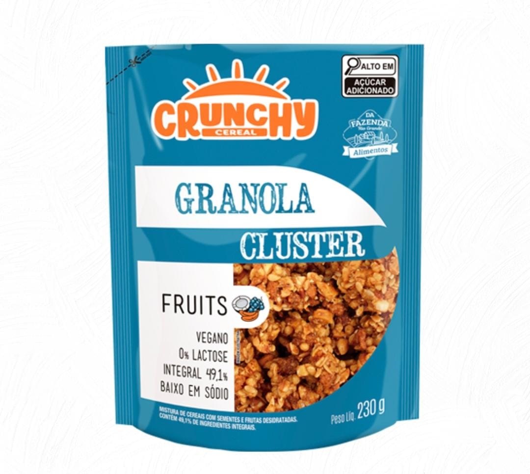 GRANOLA CLUSTER FRUITS 20X230g (crunchy)