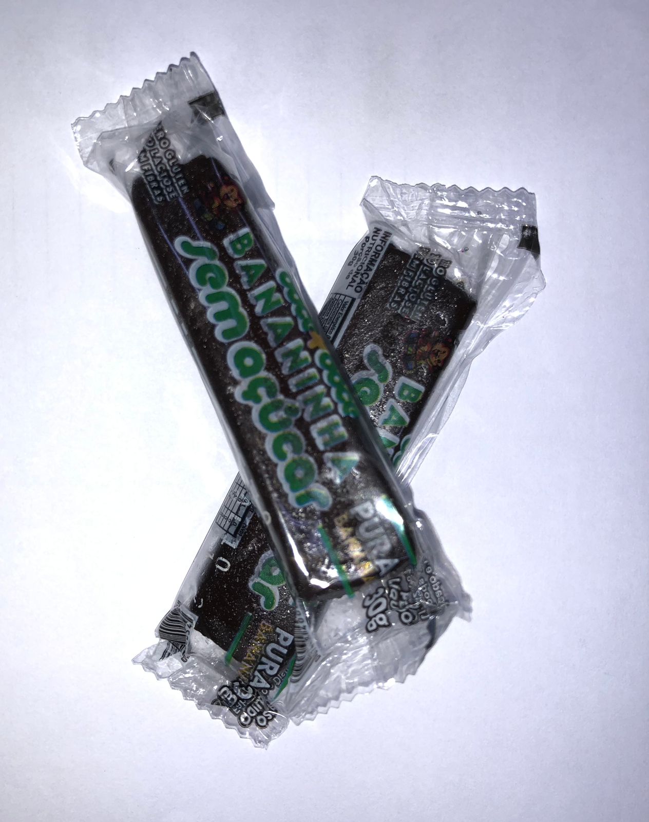 BANANA EM BARRA SEM AÇUCAR 1.050Kg