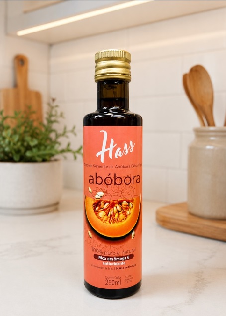 OLEO DE SEMENTE DE ABOBORA 250ML HASS atacado Elmar