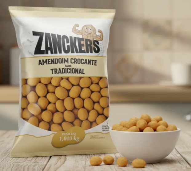 AMENDOIM CROCANTE TRADICIONAL 1,01KG ZANCKERS atacado Elmar