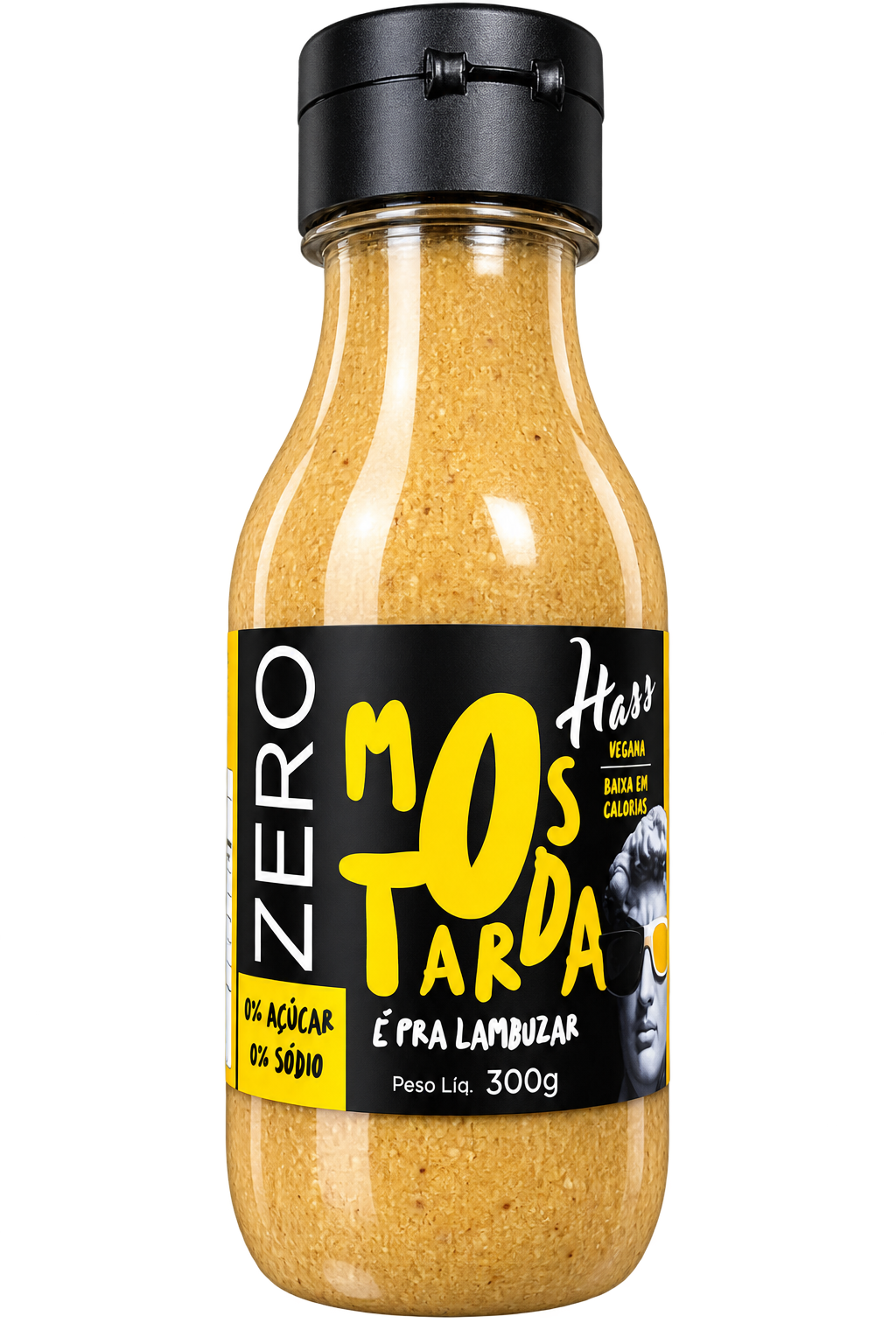 MOSTARDA ZERO HASS 300G atacado Elmar