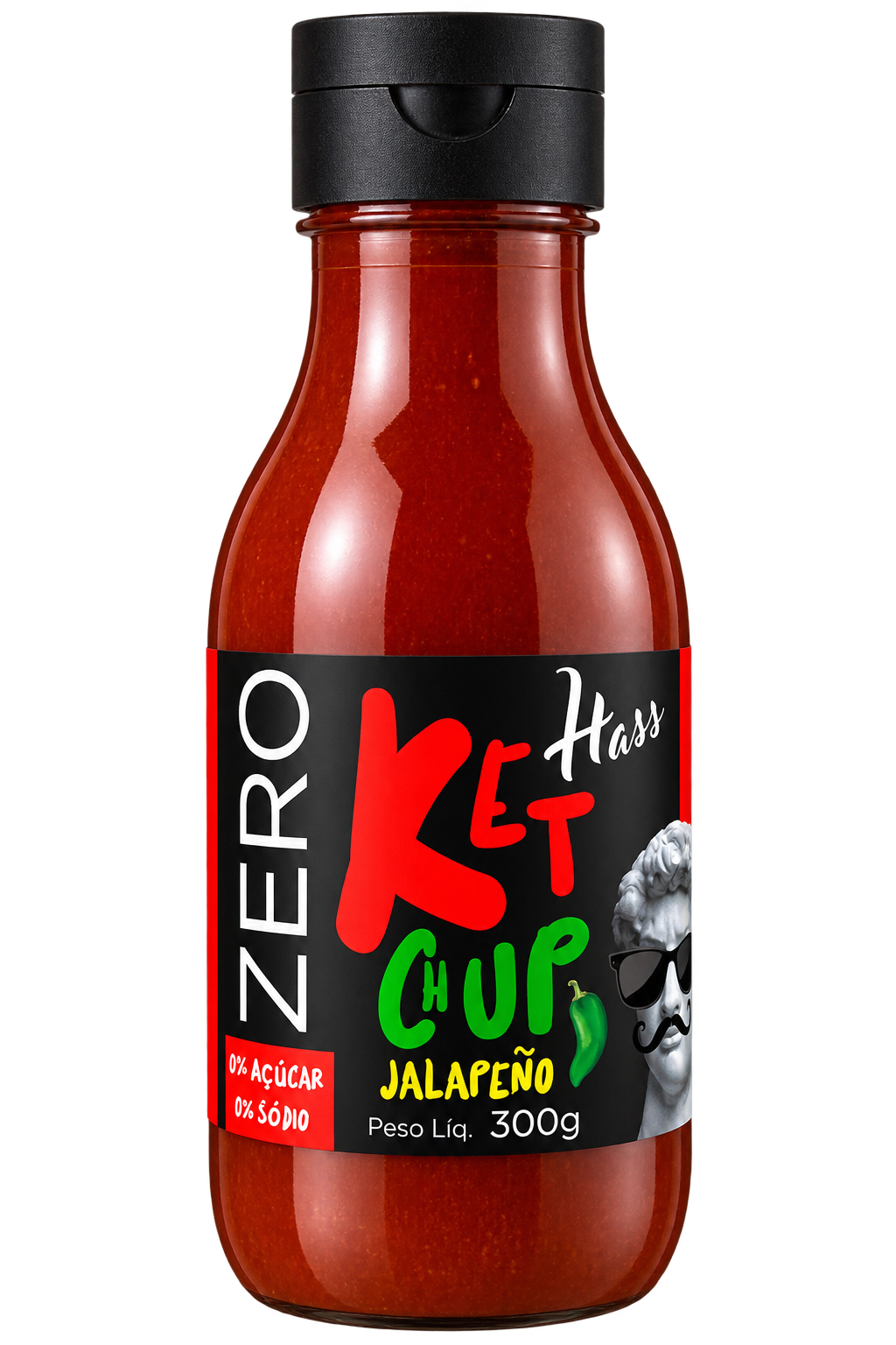 KETCHUP JALAPEÑO HASS 300G atacado Elmar