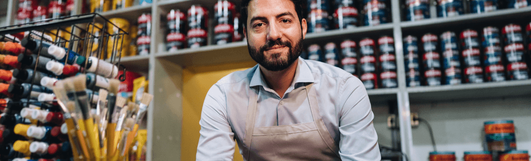 CNAE 4741-5/00 – Loja de tintas: Simples Nacional, MEI e abertura de empresa