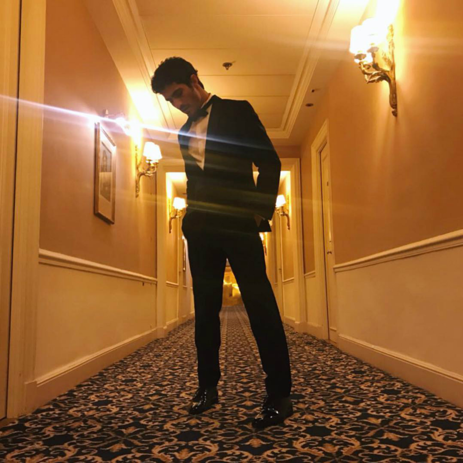 El Chino Darín en Cannes. (Foto Instagram)