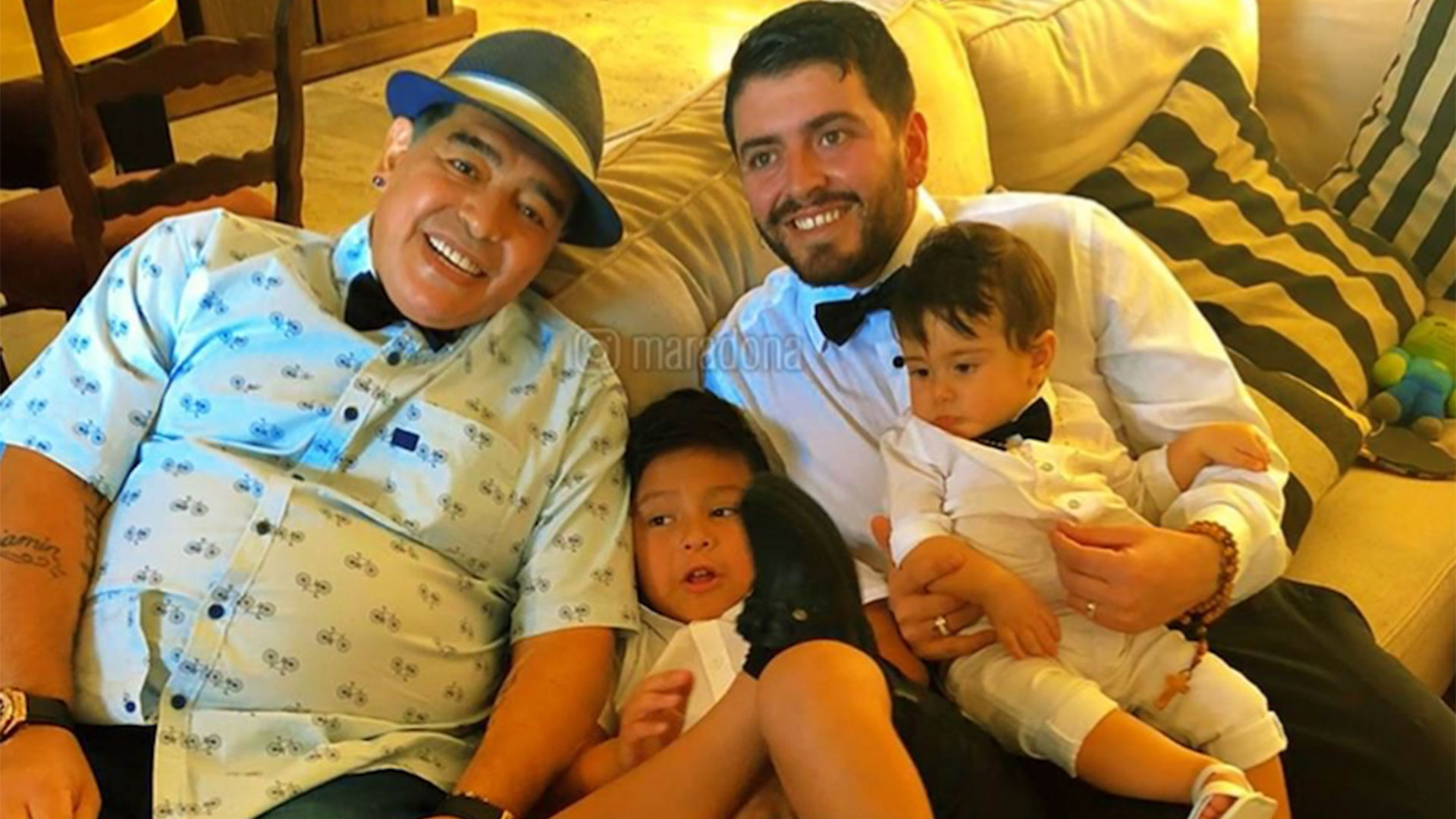 Diego Maradona tiene tres hijos en Cuba y los va a reconocer
