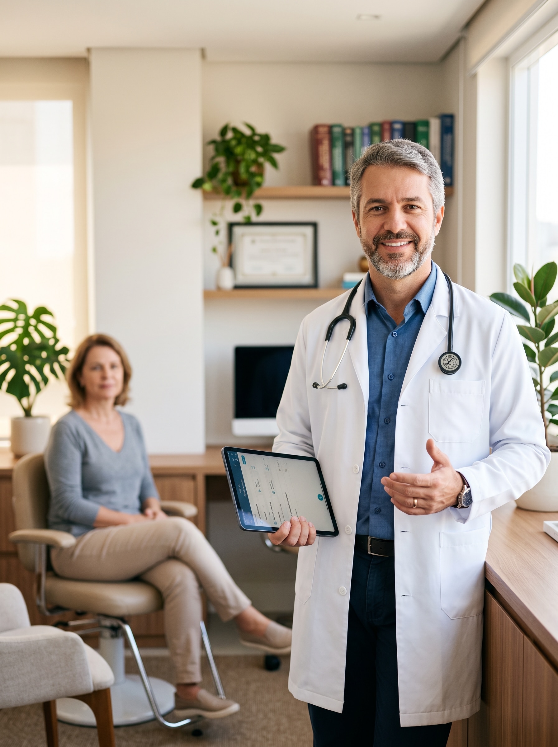 Serviços médicos e hospitalares