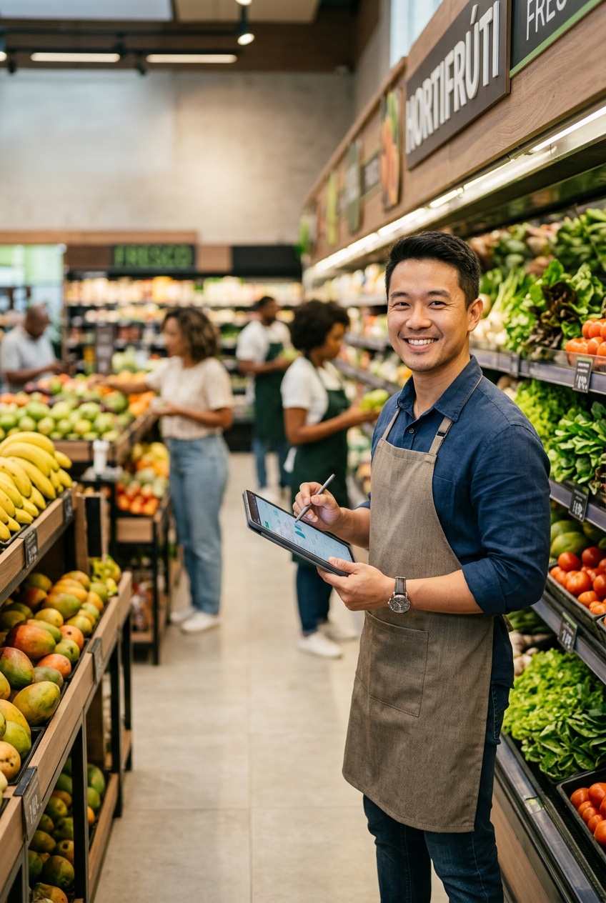 Varejo de alimentos e supermercados