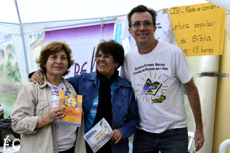 O CEBI na tenda das Juventudes - JMJ