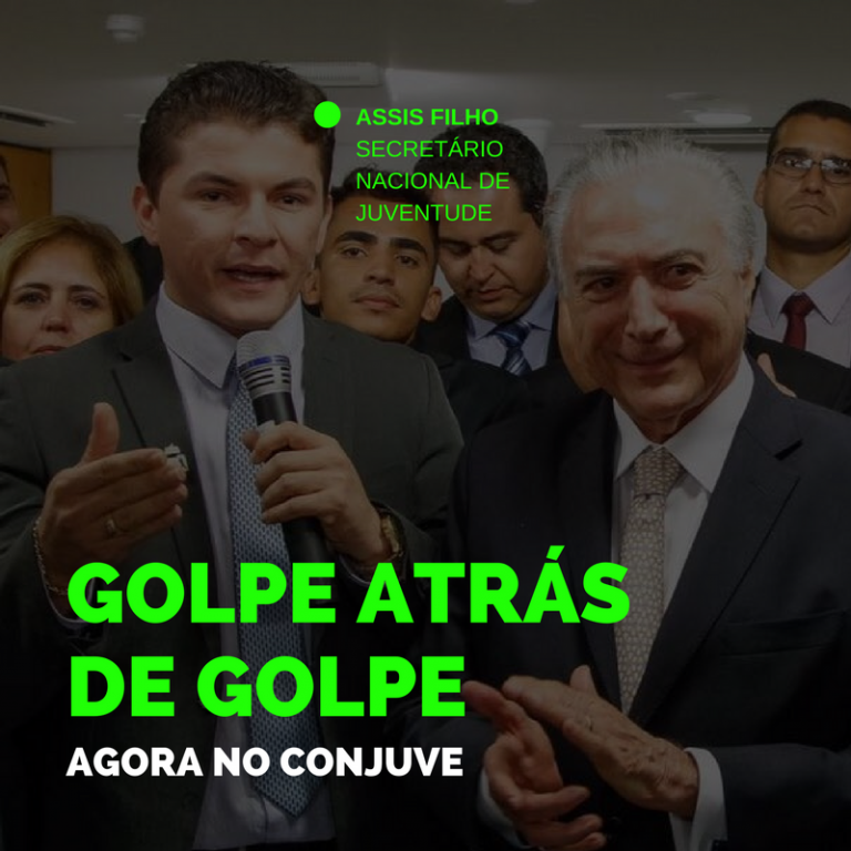 Golpe atrás de golpe – Nota do CONJUVE