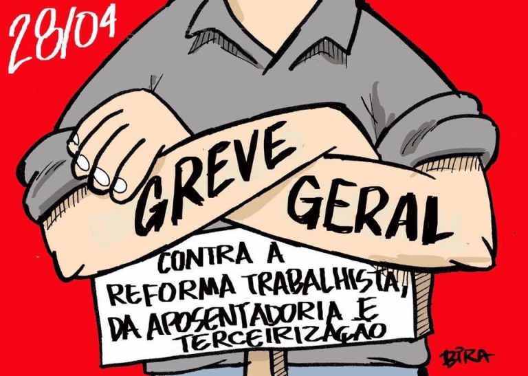 Greve Geral: Confira vídeos de integrantes da rede Jubileu Sul Brasil