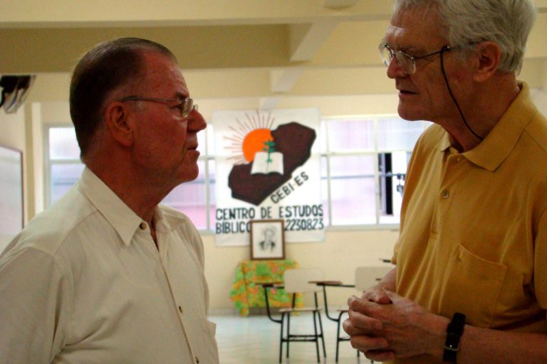 Pastor Norberto Berger e Frei Carlos Mesters
