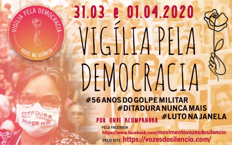 Vigília pela democracia - 31/03 e 01/04
