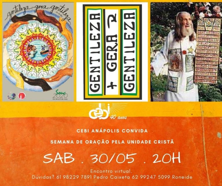 CEBI Anápolis  celebra hoje a SOUC 2020 !