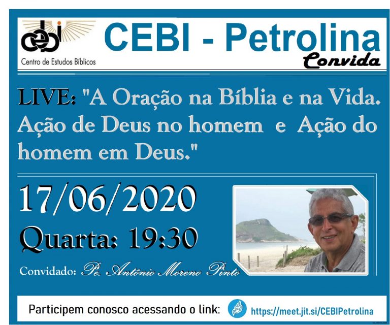 CEBI Petrolina - Oração na Vida e na Bíblia (Live)