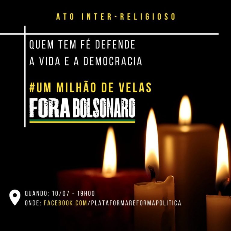 “Quem tem fé defende a vida e a democracia”