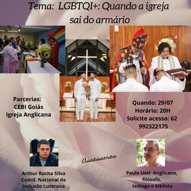 CEBI Goiás realiza estudo sobre "LGBTQIA+: quando a igreja deve sair do armário? "