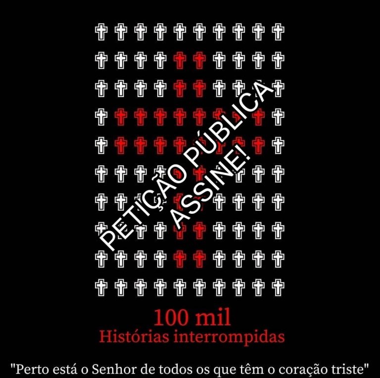 CEBI Nacional cria petição pública por ocasião das 100 mil mortes por COVID 19